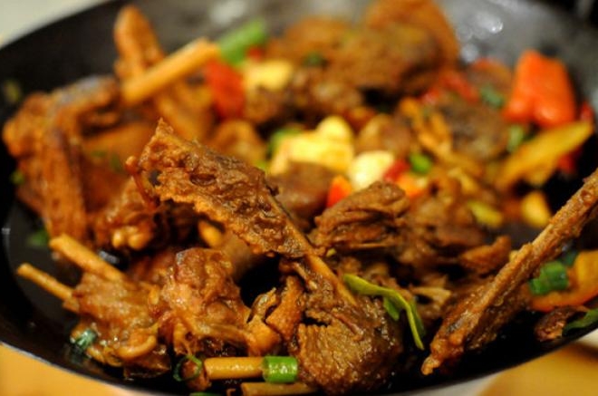 红烧鹅肉