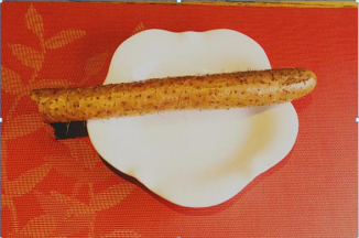 备好铁棍山药
   
