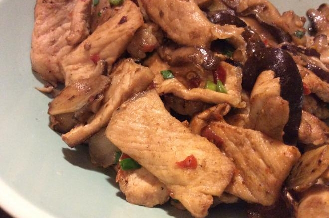 香菇肉片