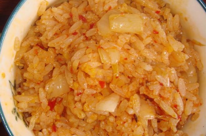 辣白菜炒饭
