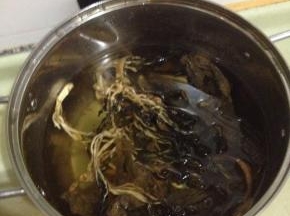 菜干加水泡发