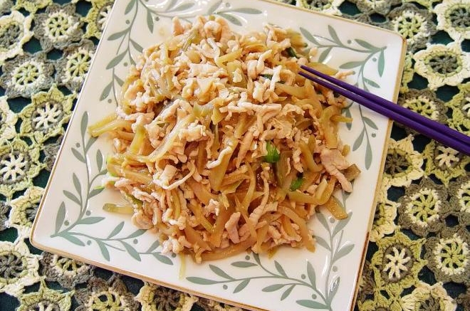 榨菜肉丝