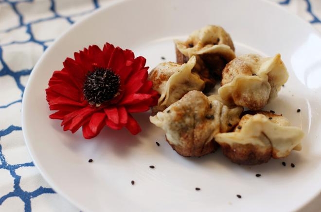 烤饺子