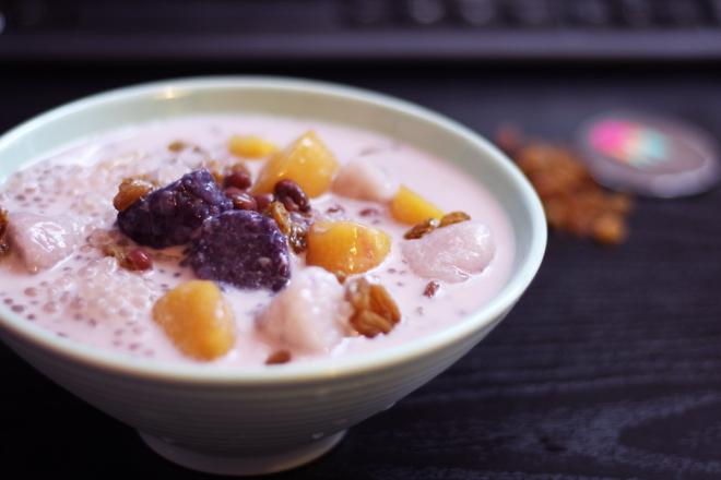 芋圆红豆西米露