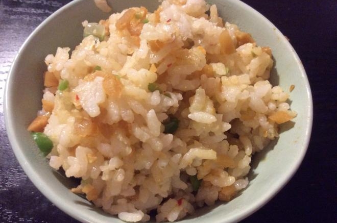 榨菜焖饭