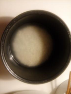 准备平时饭量的大米