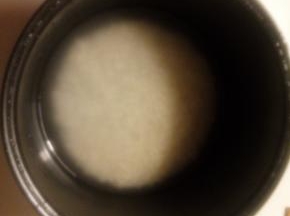 准备平时饭量的大米