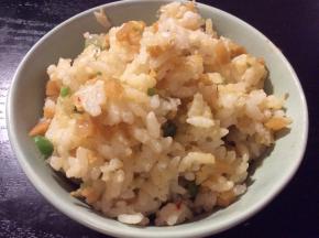 香喷喷的榨菜焖饭就做好了