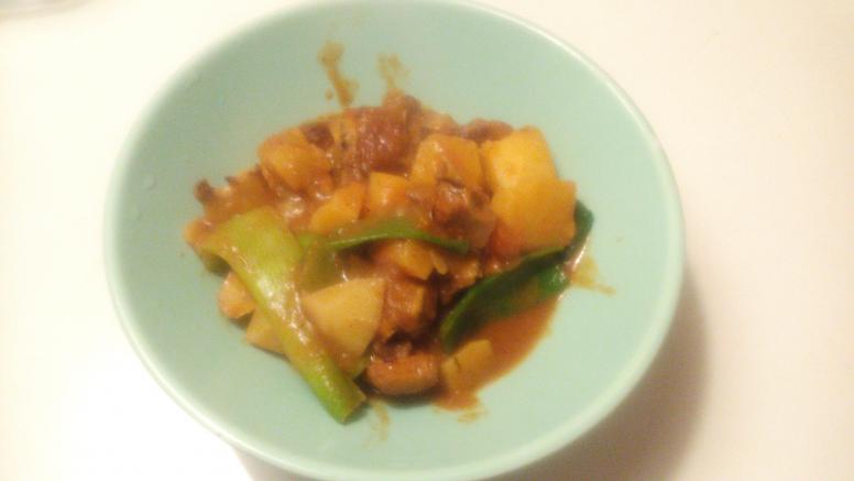 土豆番茄烧排骨