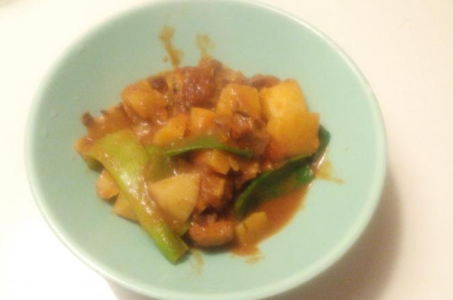 土豆番茄烧排骨