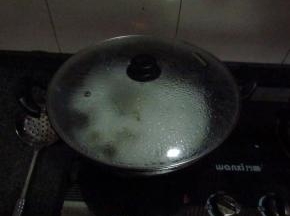 加盖大火开煮