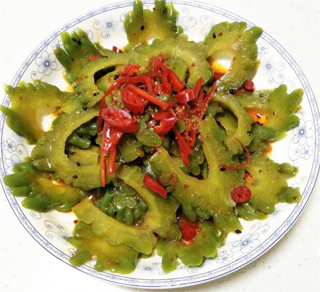 凉拌苦瓜