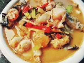 最后肉鲜味美得泡菜鱼就做好啦！