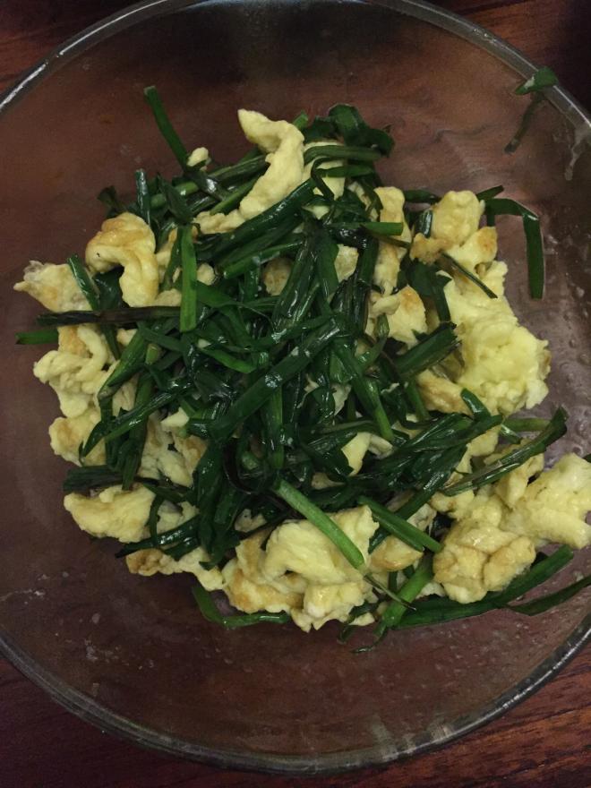 韭菜炒蛋