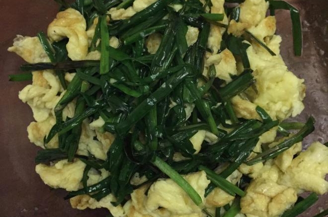 韭菜炒蛋