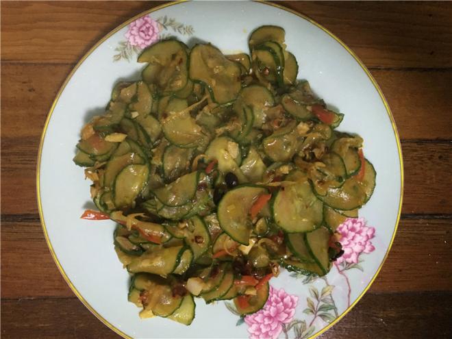 素炒黄瓜菜谱
