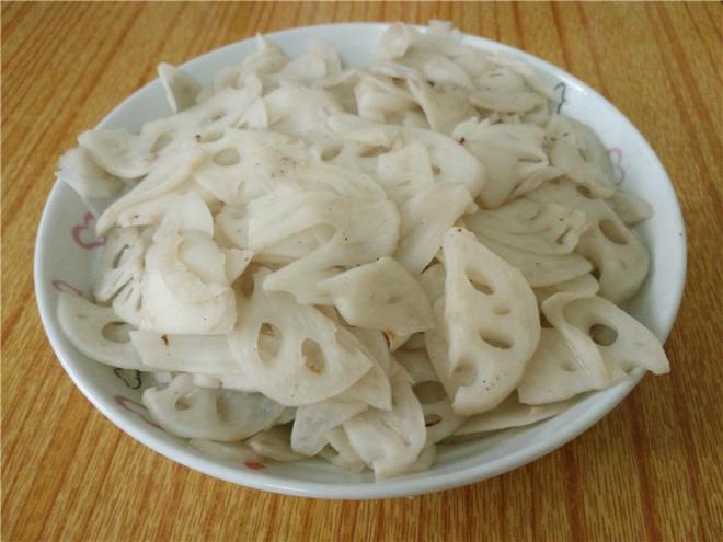 清炒藕片