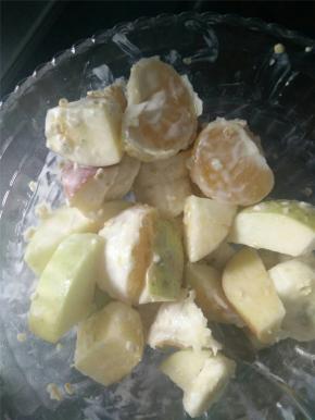 搅拌均匀之后便可以食用