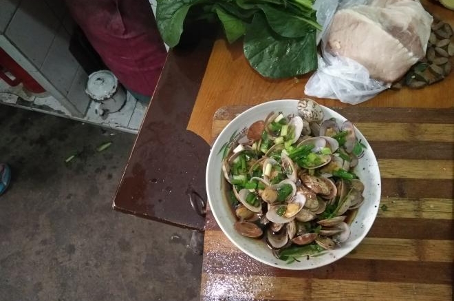 葱油花蛤