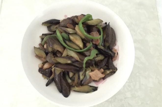 茄子炒肉