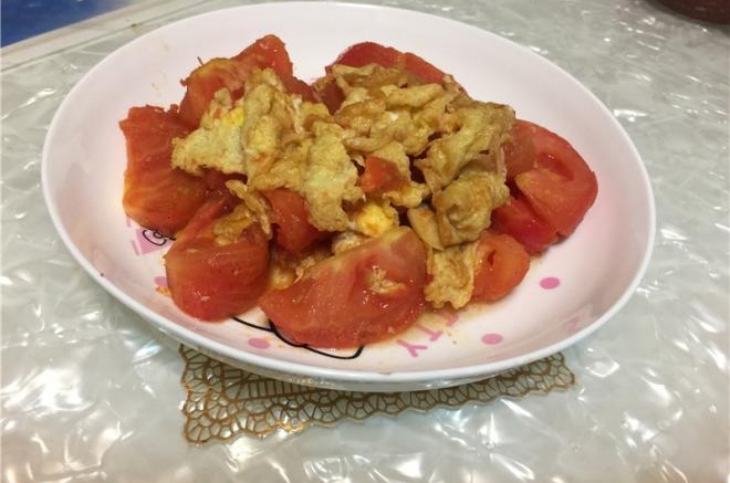 西红柿炒鸡蛋