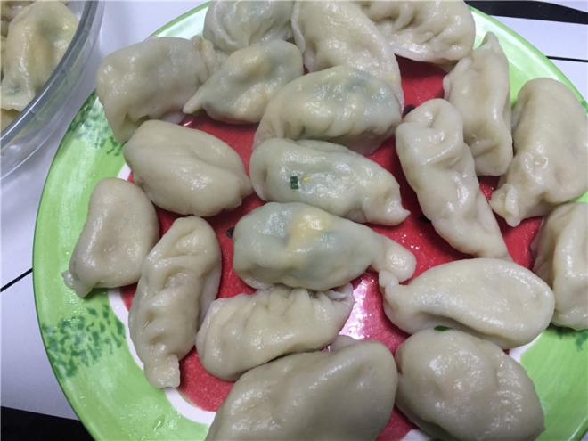 韭菜鸡蛋饺子