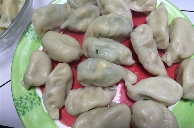 韭菜鸡蛋饺子