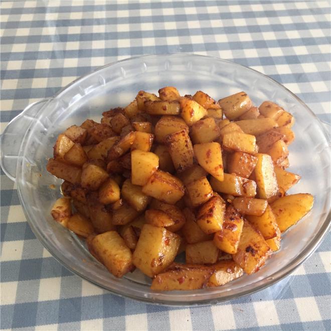 孜然麻辣土豆粒