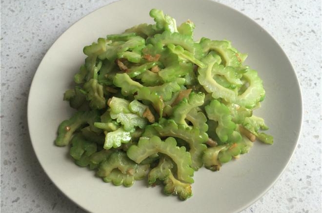 清炒苦瓜