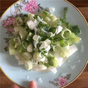 佐料准备：姜&蒜切末