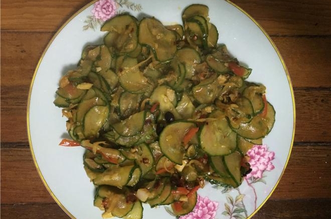 素炒黄瓜菜谱