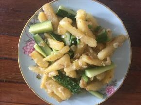 翻炒几下盛出