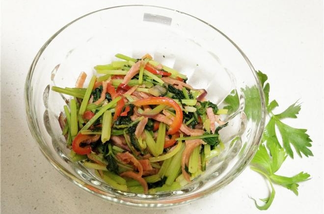 香芹炒火腿
