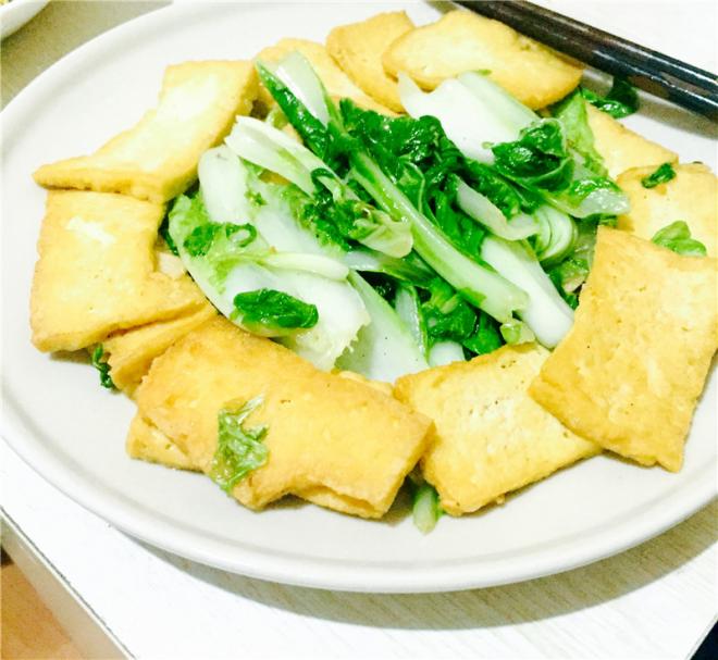 香煎豆腐恋白玉