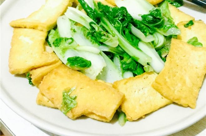 香煎豆腐恋白玉