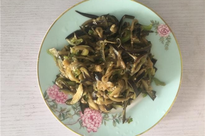 炒茄丝
