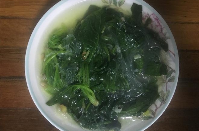 菠菜粉丝汤
