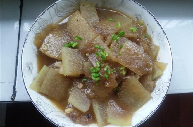 素炒冬瓜片
