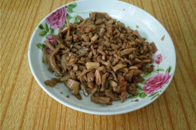 萝卜干炒肉