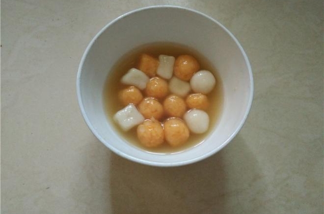 糯米圆子糖水