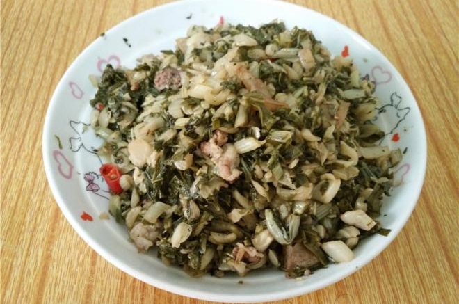 肉末糟白菜