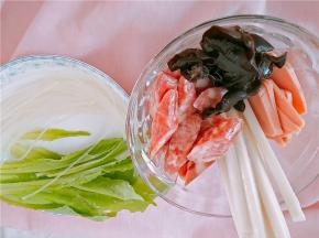 所需主食材如下