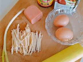 所需主食材如下