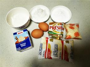 所需食材如下。