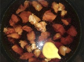 加入水，可以多一点，可做面汤