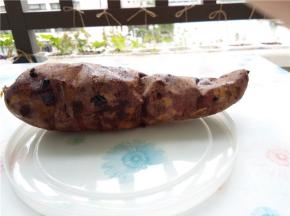 红薯烤熟或蒸熟