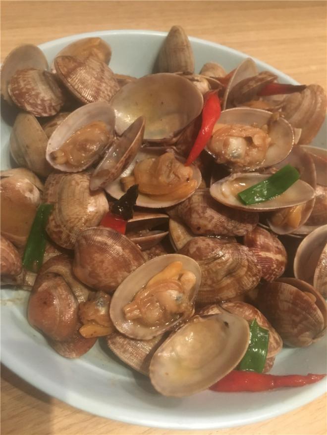 爆炒花蛤