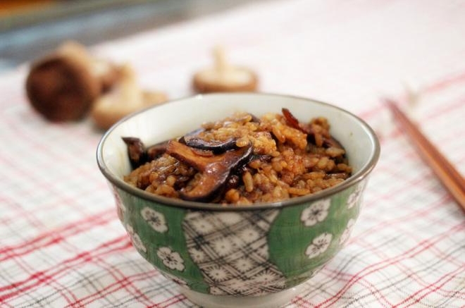 香菇油饭