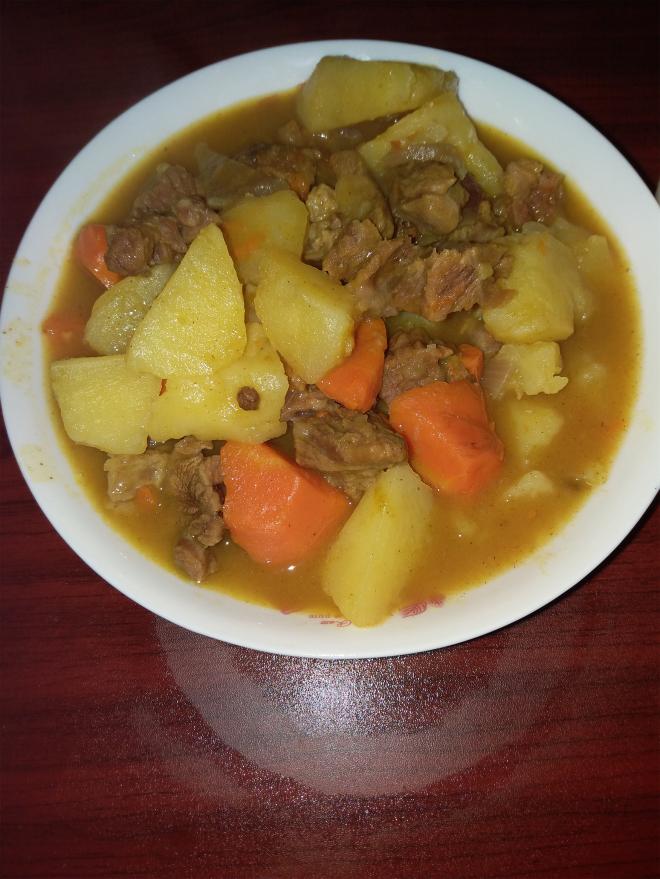 咖喱牛肉
