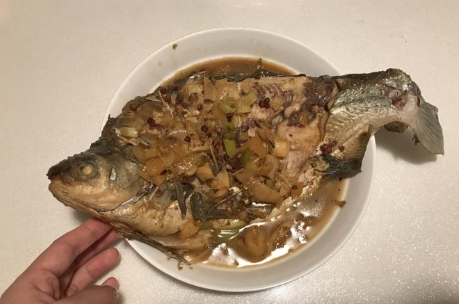 红烧鳊鱼